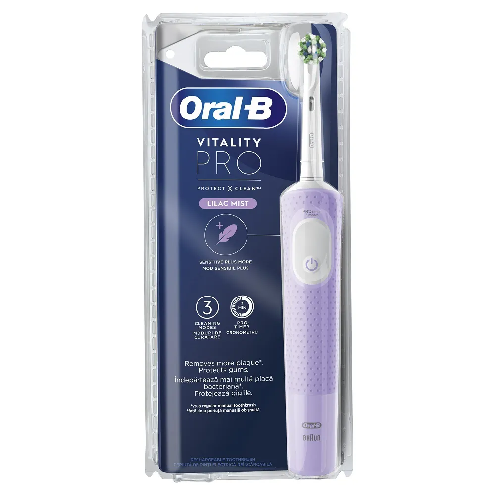 Oral-B-Elektricna-cetkica-Vitality-PRO-Lilac-Mist-ljubicasta